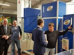 Зерноочистительное оборудование «Аэромех» на выставке в Италии